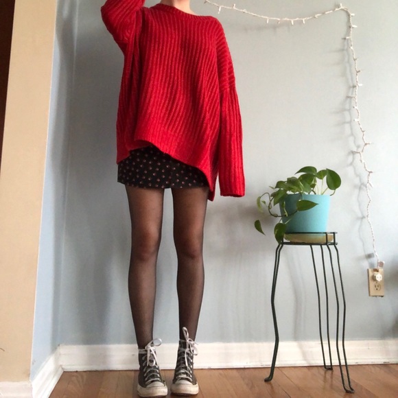 H&M Sweaters - Chunky red sweater